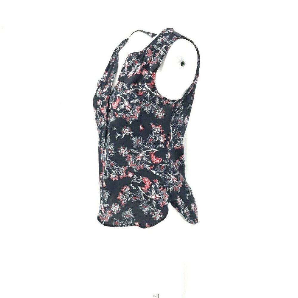Ann Taylor Loft Floral Print Sleeveless Top Sz XS - Picture 4 of 7